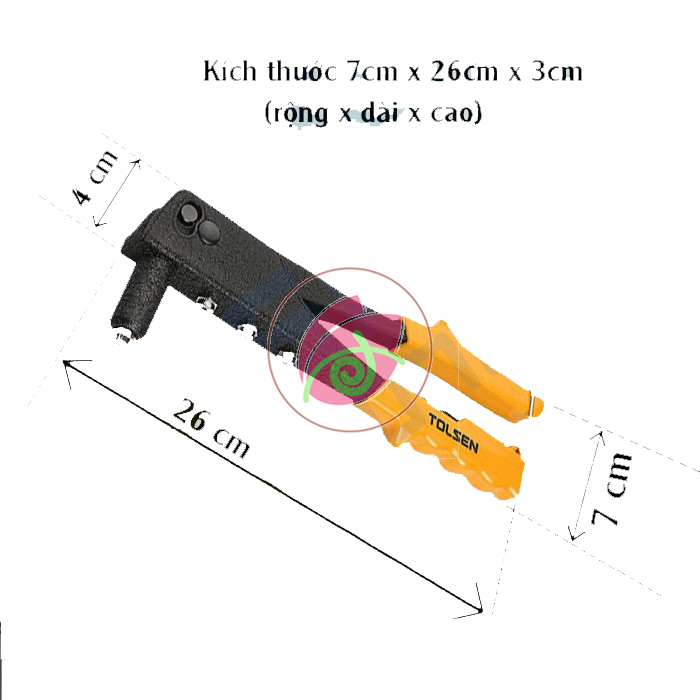 Kềm bấm Rive Tolsen 43001