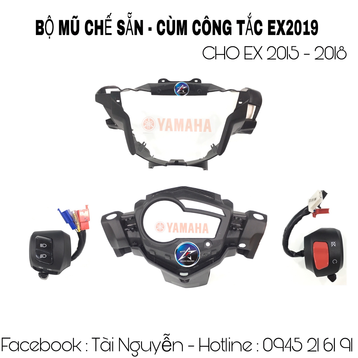 Bợ nhựa chế cho ex150 gắn cùm ex 2019