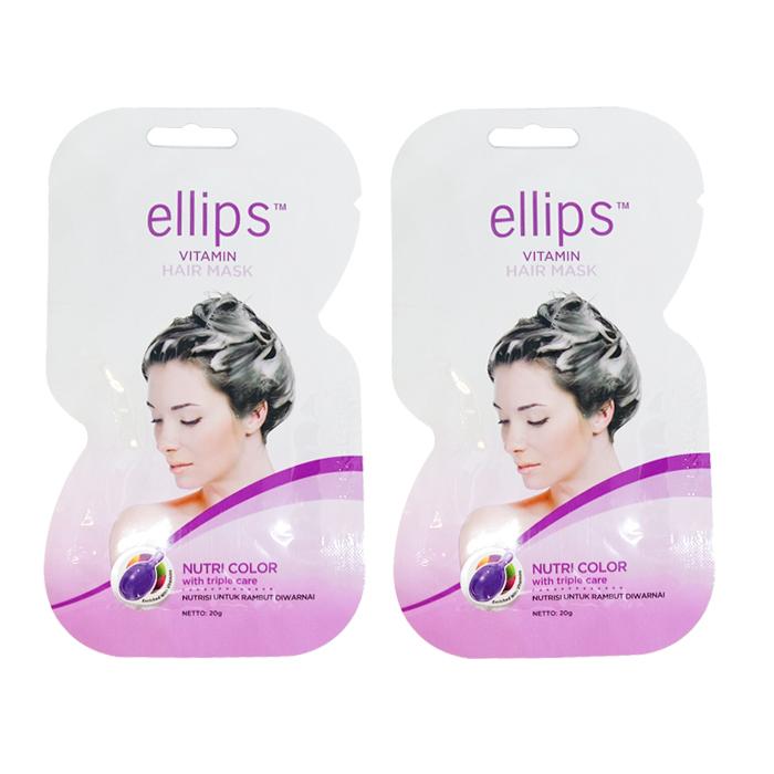 Combo 2 kem Ủ Tóc Ellips - Dưỡng Chất Nuôi Tóc Khỏe - Chăm Sóc Tóc Nhuộm