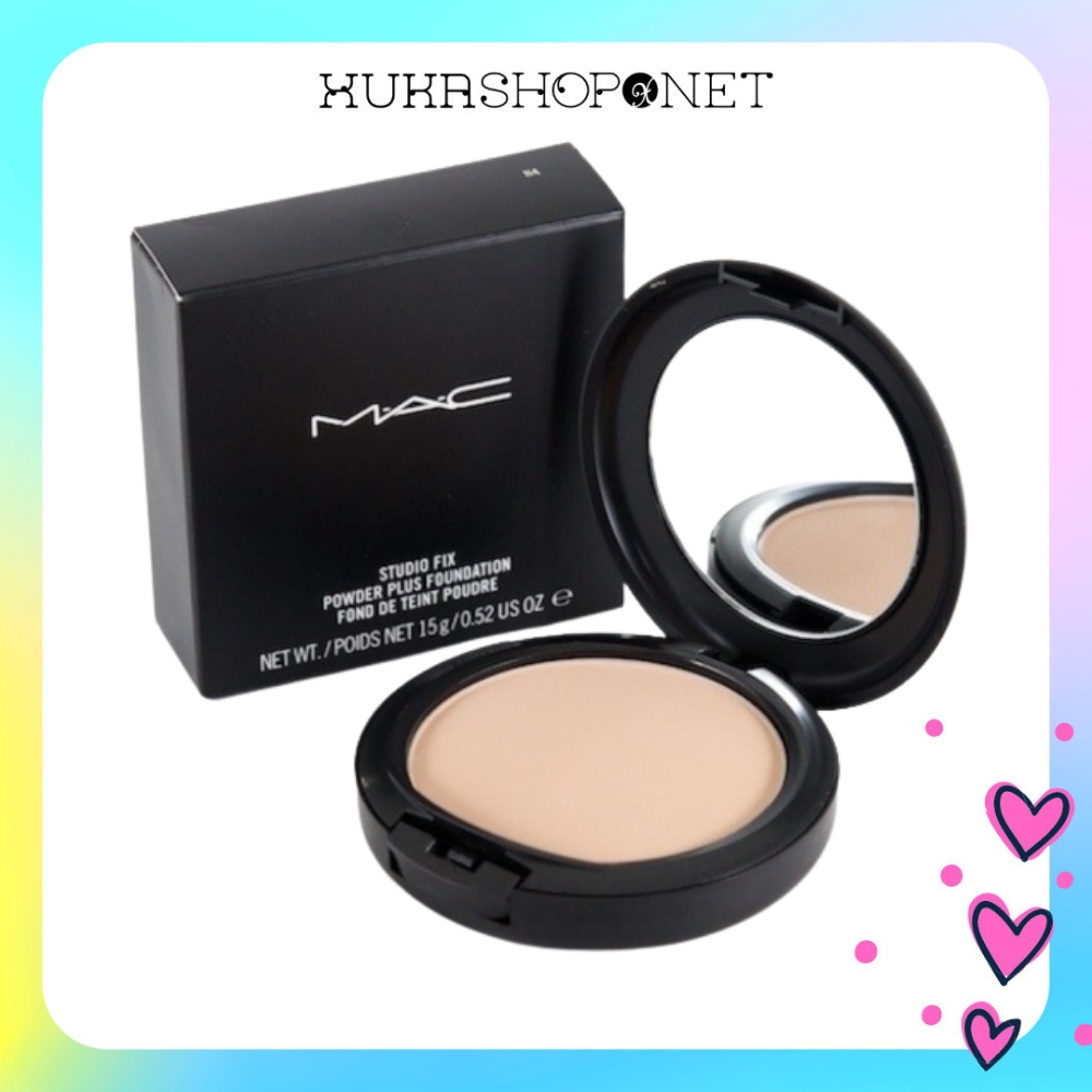 [Mã 99FMCG giảm 7% đơn 500K] [Chính hãng] Phấn phủ dạng nén trang điểm MAC Studio Fix Powder Plus Foundation 15g