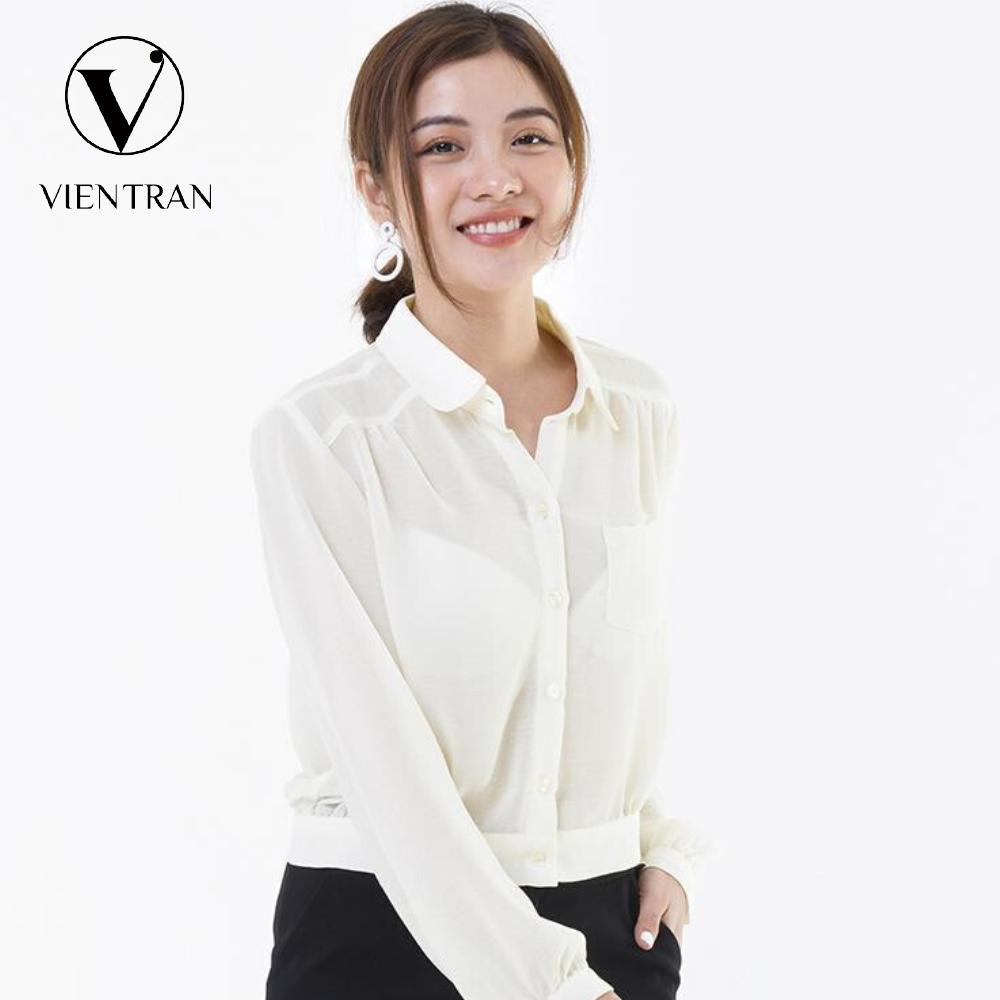 Áo sơ mi bo gấu nữ thời trang công sở cao cấp tay ngắn cổ sam nơ chất vải  mềm mịn đỏ trắng xanh đen vàng WHITE PEARL  Shopee Việt Nam
