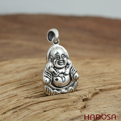 [Chính hãng] [FreeShip] ] [Có sẵn] [Có bảo hành] Mặt dây chuyền bằng bạc Phật di lạc