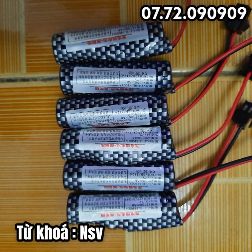 Nsv pin 3.7v 14500 2000mah dùng cho xe điều khiển