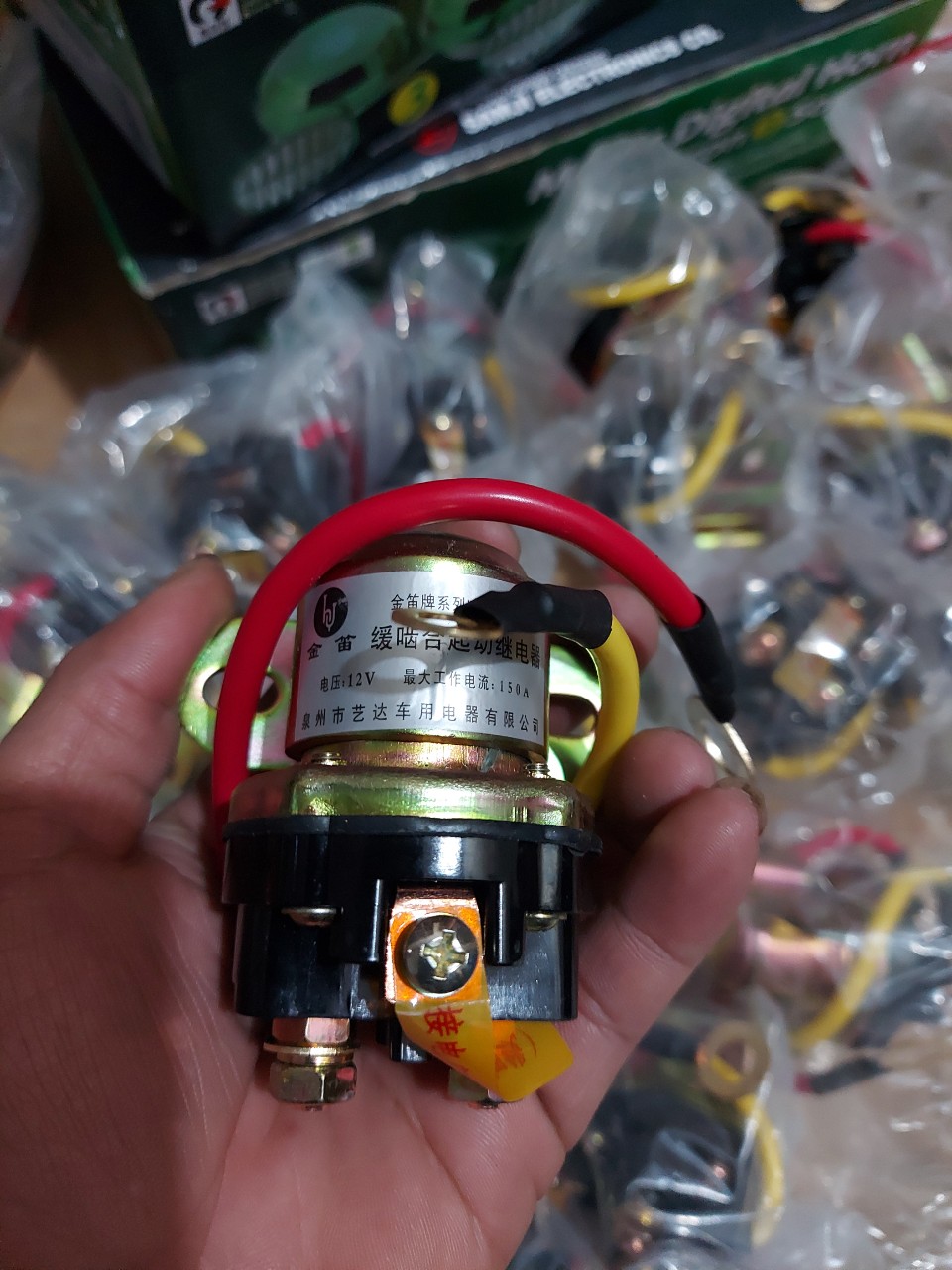 Rơ Le Phụ Đề Điện 12V, 24V Hàng Đẹp