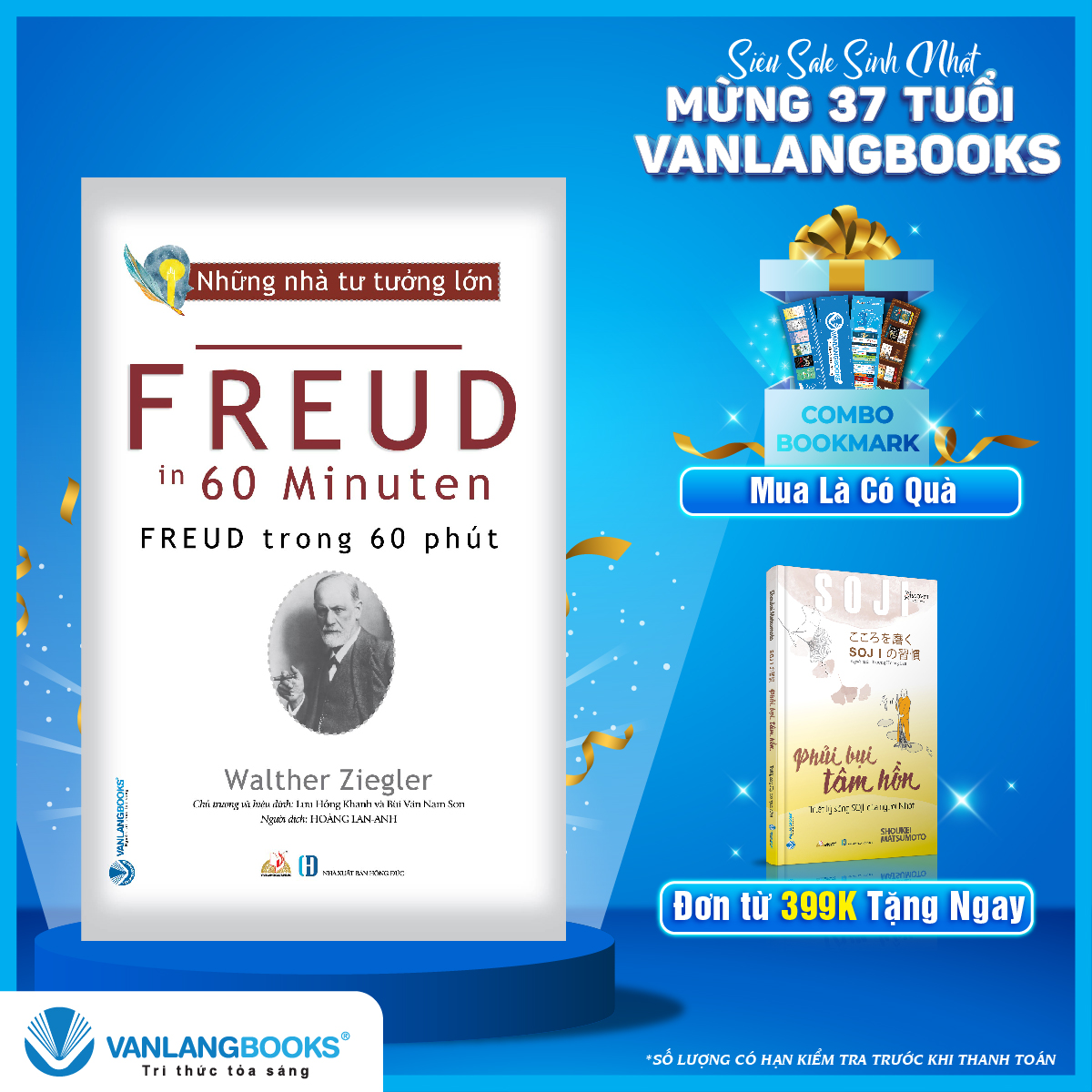 Sách - những nhà tư tưởng lớn - freud trong 60 phút-vanlangbooks
