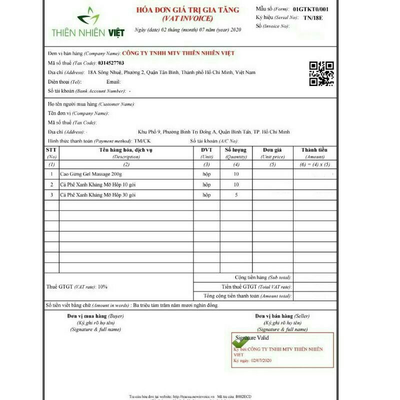 Cà phê xanh hộp 30 gói
