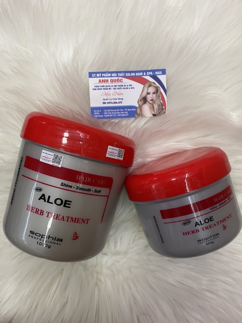 Hấp aloe herb sophia 1000ml
