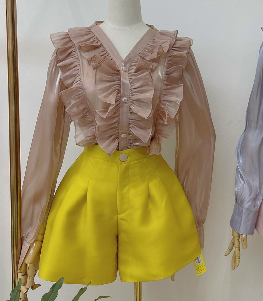 Joie Top - Áo bèo organza, Céci Store.