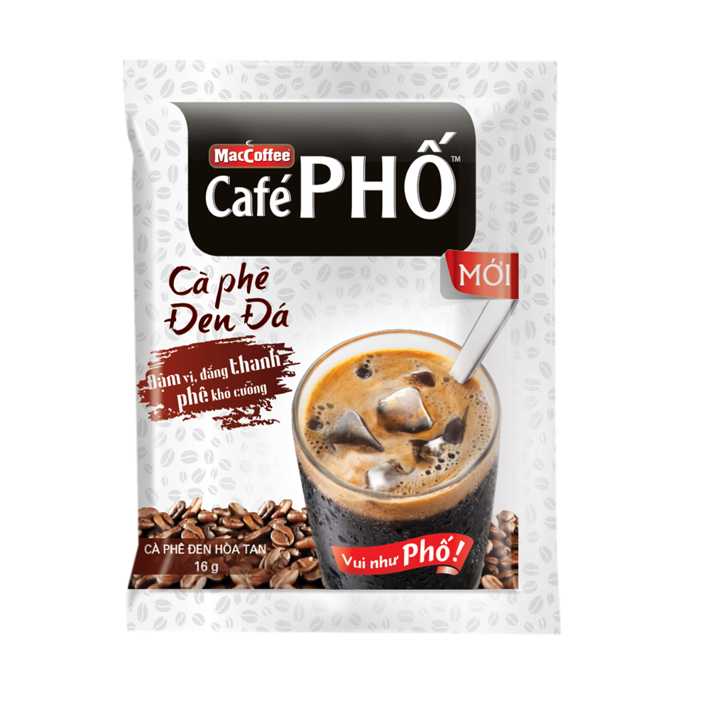 Black Street Coffee - Maccoffee (Box of 10 Packs X 16g)