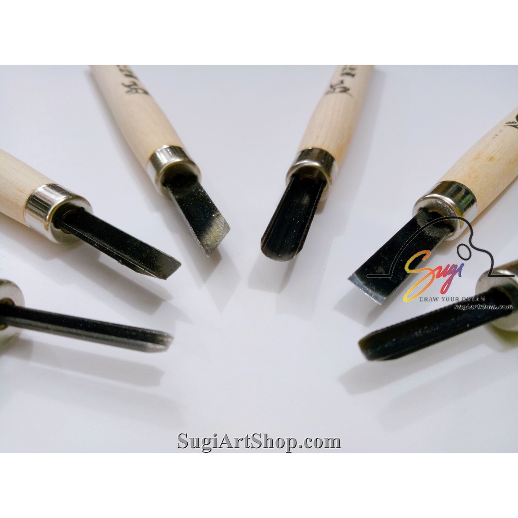 [SUGI ART SHOP] Dao khắc gỗ khắc dưa