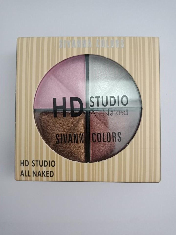 Phấn mắt 4 ô Sivanna HD STUDIO ALL NAKED XỊN