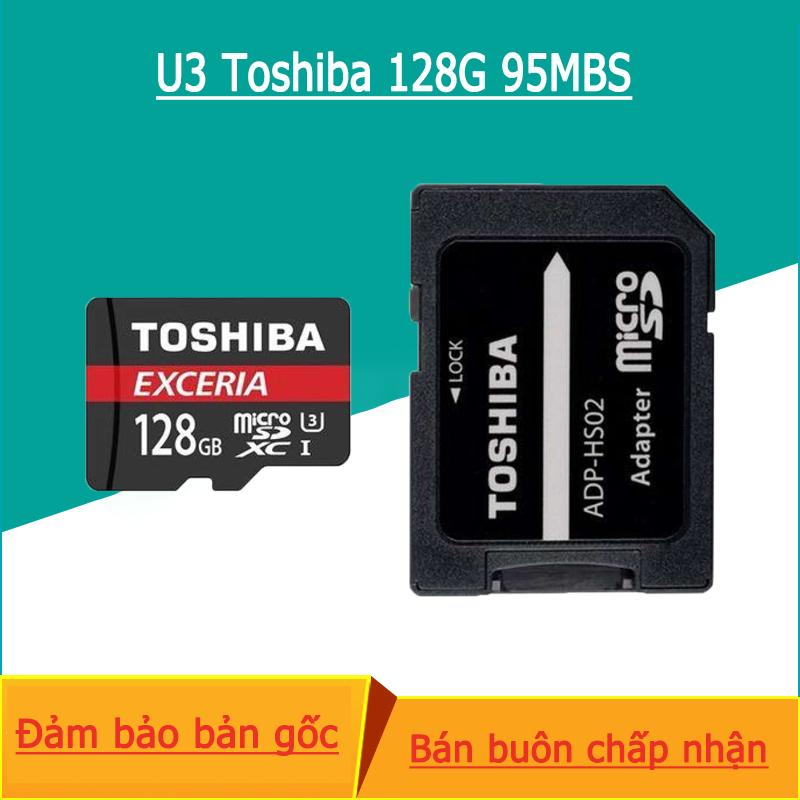 Thẻ nhớ Micro SDXC Toshiba 128 GB (100Mb/s) + Adapter + Đầu đọc thẻ Micro