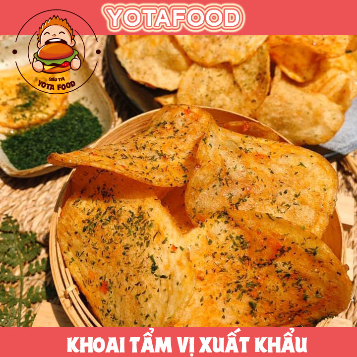 Khoai lang sấy tẩm gia vị ( Giòn ngon - đậm vị ) - 500Gr