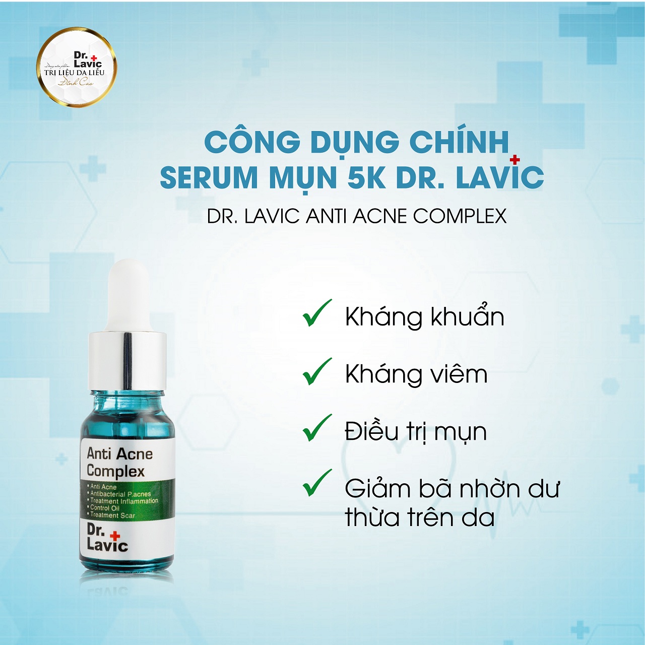 Serum Mụn 5k Dr.Lavic - Dr.Lavic Anti Acne Complex