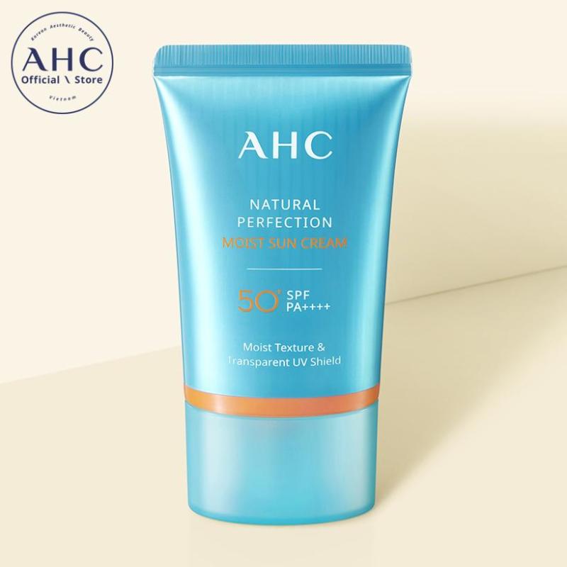 Kem chống nắng dưỡng ẩm AHC Natural Perfection Moist Sun Cream 50ml