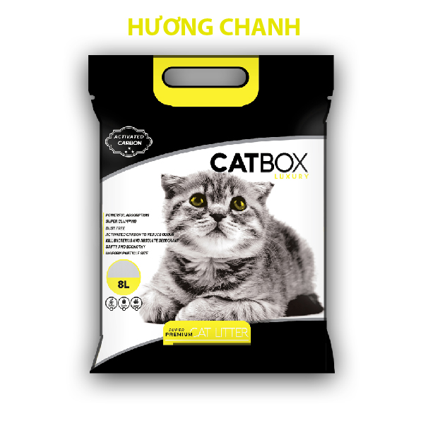 Cát vệ sinh cho mèo 8L 16L CATBOX