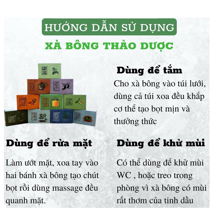 Xà Bông Nghệ - Mật Ong HTX Sinh Dược 100g