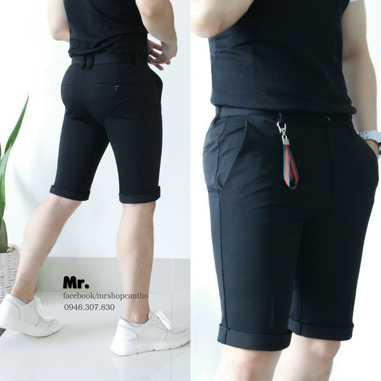 QUẦN SHORT ÂU NAM CAO CẤP THỜI TRANG FORM CHUẨN - CỰC CHẤT MEN LÌ ( vải co giãn ) KINGSHOPPS SA006