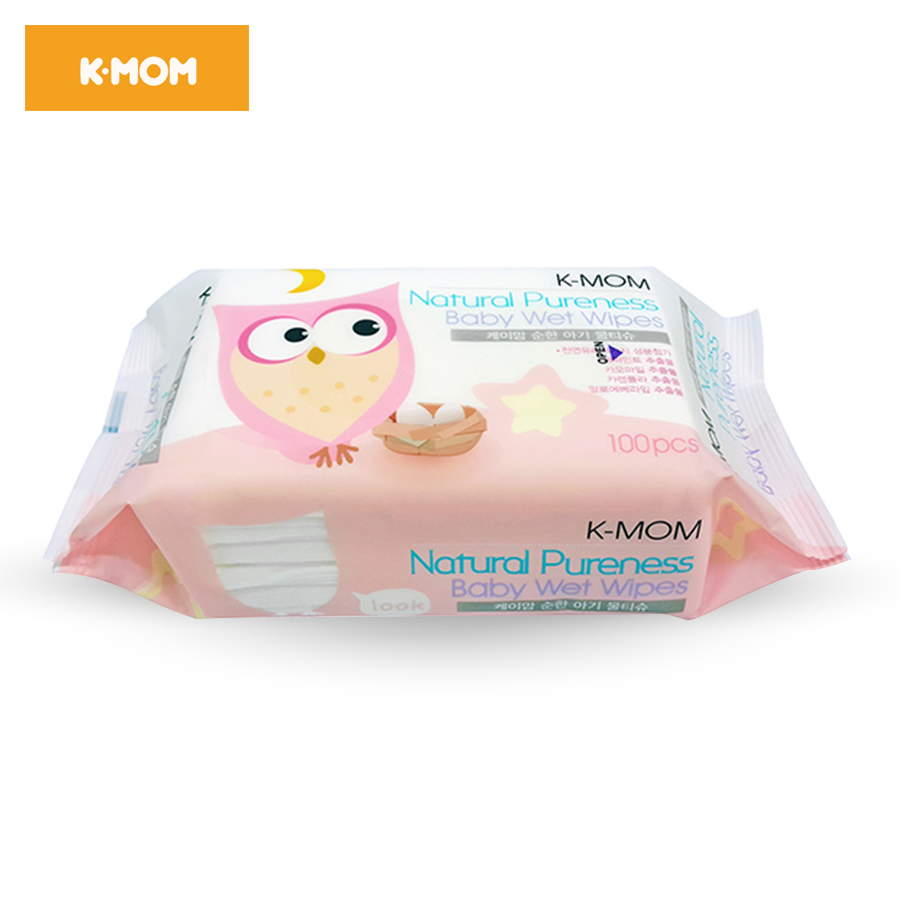 Khăn ướt cao cấp K-Mom Hàn Quốc (100C)
