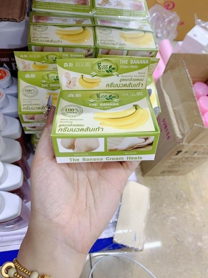 Kem Chuối "Xóa Rạn Nứt Gót Chân" - Thái