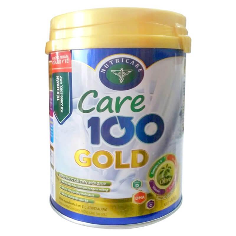 Sữa Care 100 Gold 900g (cho trẻ 1-10 tuổi)