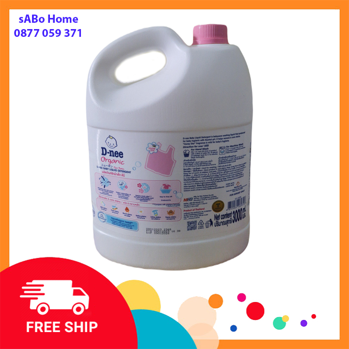 Nước Giặt Dnee Chính Hãng Thái Lan 3000ml ( TÍM )
