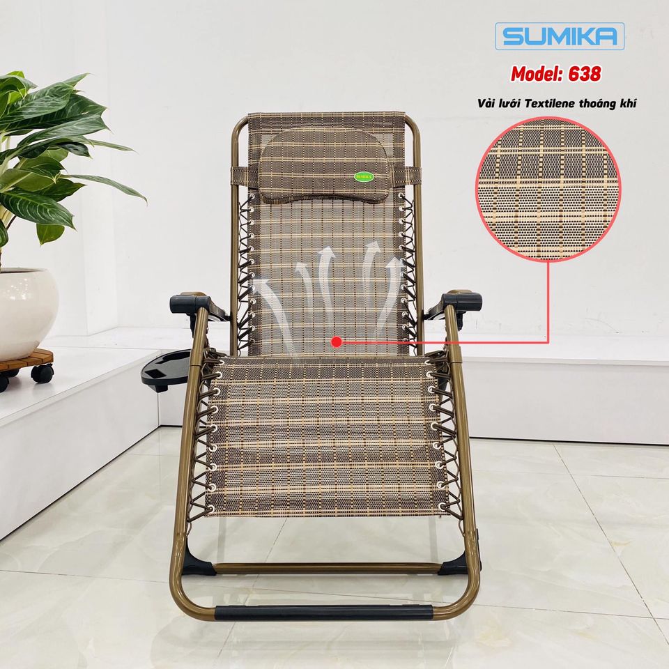 Ghế xếp thư giãn Sumika 638