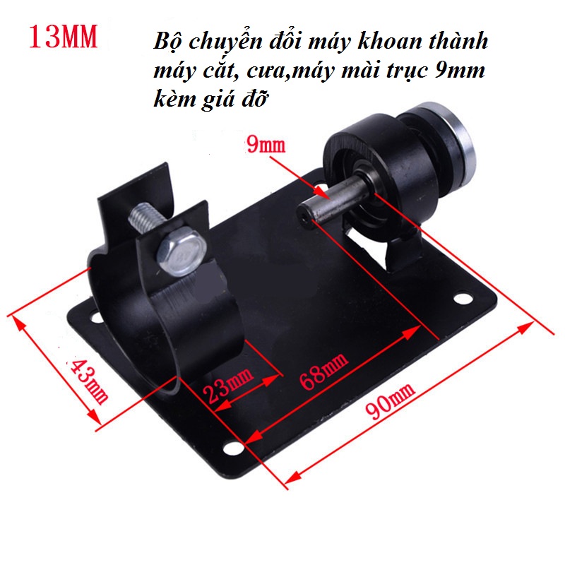 Bộ Chuyển Máy Khoan Thành Máy Cắt - Dụng cụ chuyển đổi máy khoan thành máy cưa , máy mài , máy cắt