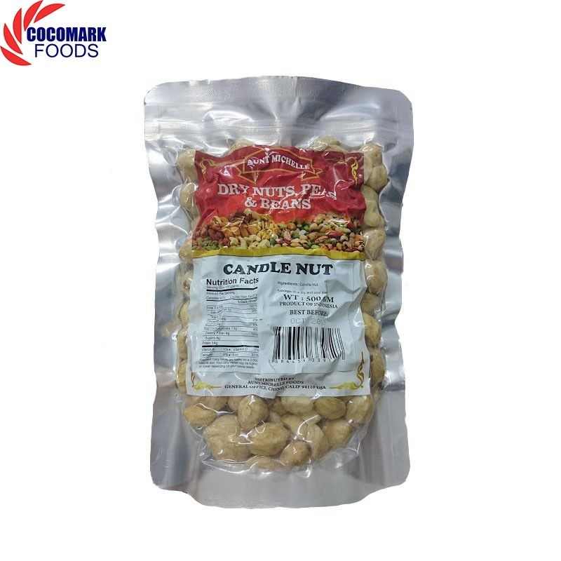 Quả thầu dầu tách vỏ Candle Nut 500g
