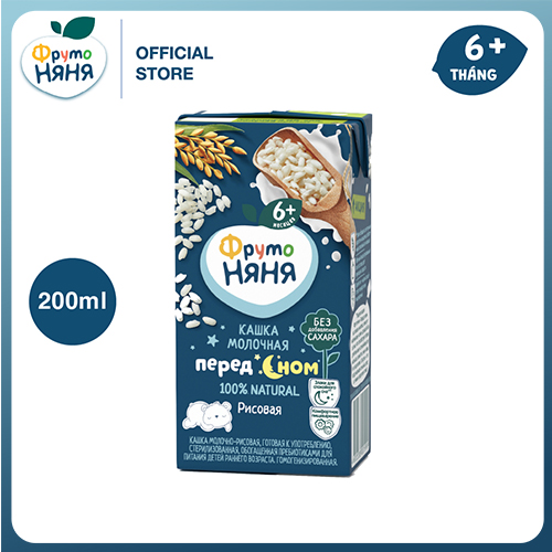Sữa đêm gạo sữa Fruto Nyanya 200ml