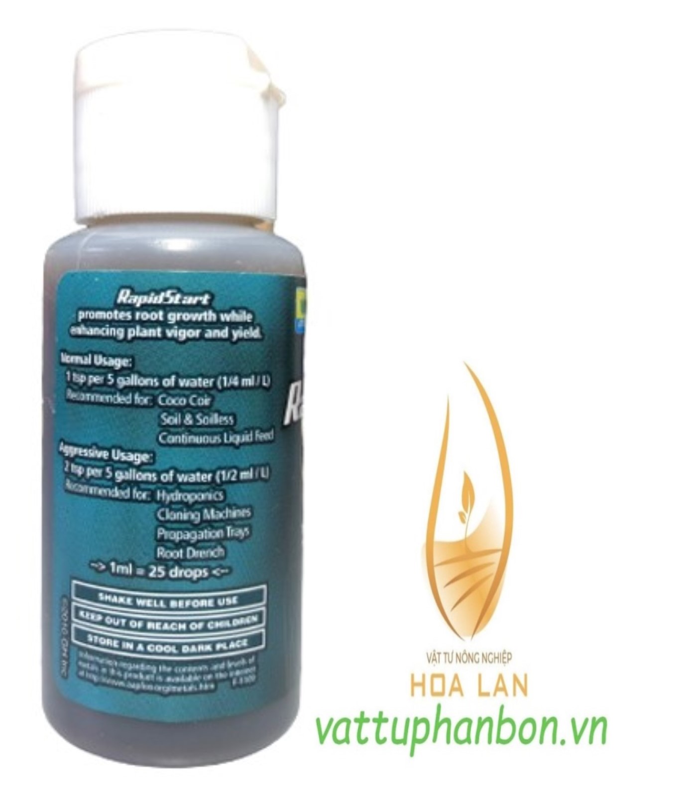 PHÂN BÓN SIÊU KÍCH RỄ GENERAL HYDROPONICS RapidStart USA - #479A# 30ml