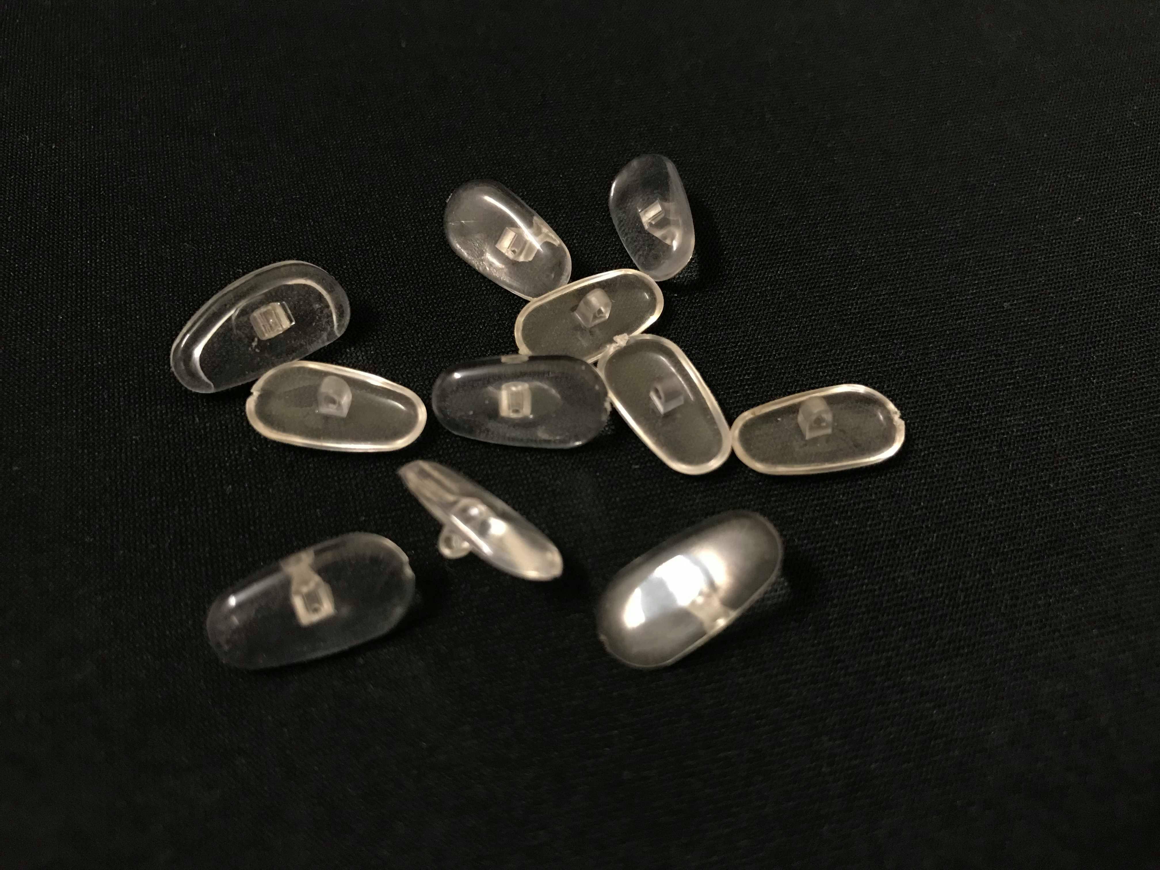 Combo 2 cặp ve kính trong suốt - Miếng đệm mũi kính