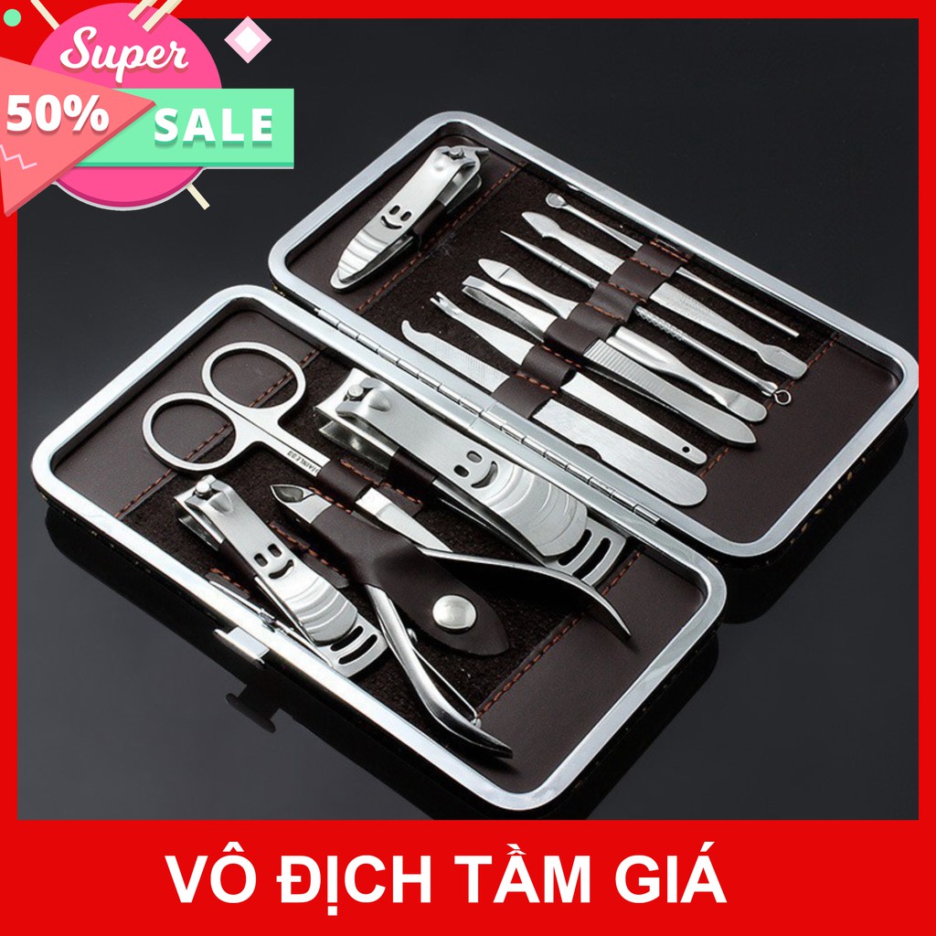 bộ bấm móng tay 12 món chăm sóc móng ngoái tai