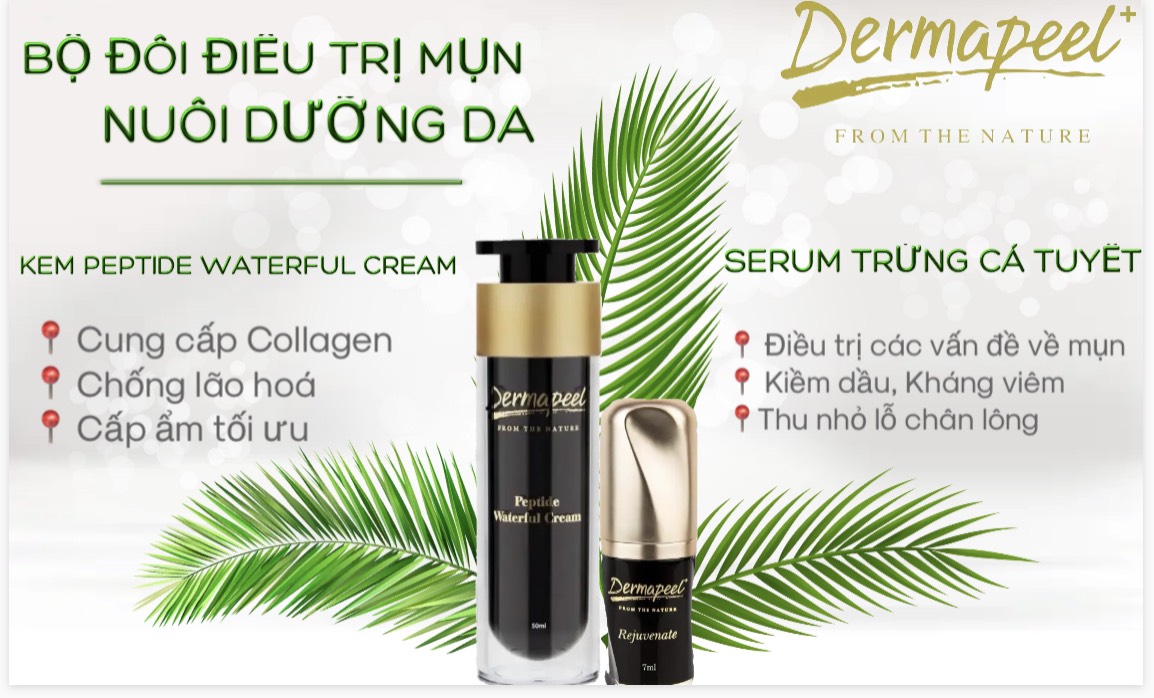 Kem Peptide Dermapeel căng bóng cấp ẩm da