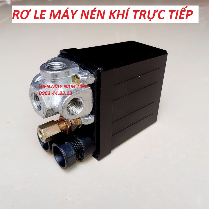 RƠ LE ÁP SUẤT MÁY NÉN KHÍ 4 LỖ