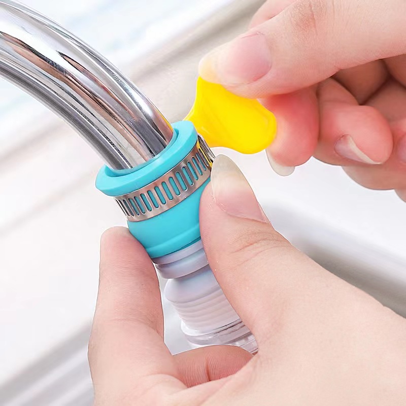 Water filter at the faucet