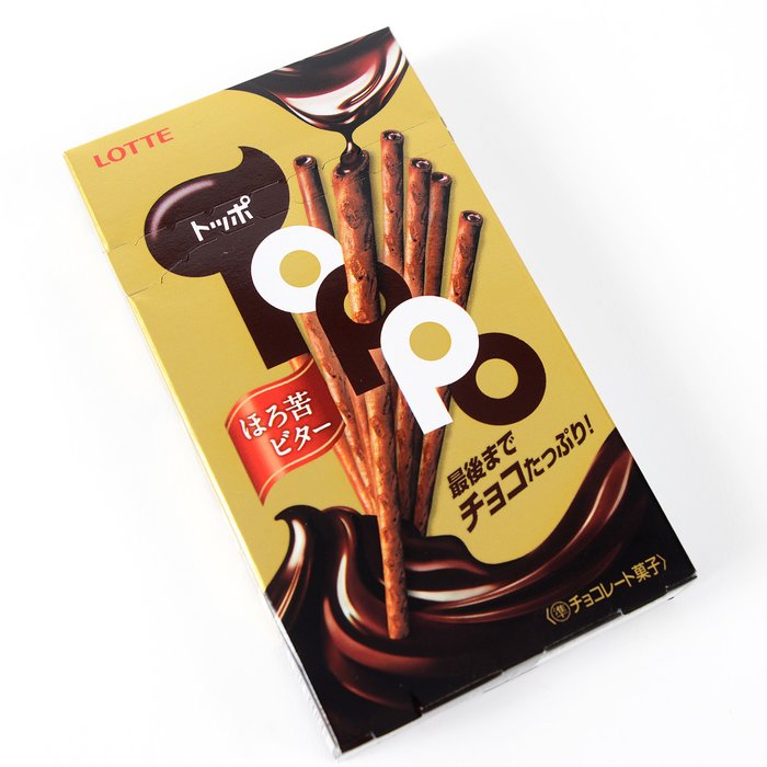 [Siêu thị WinMart] - Bánh que Toppo nhân socola cacao hộp 40g