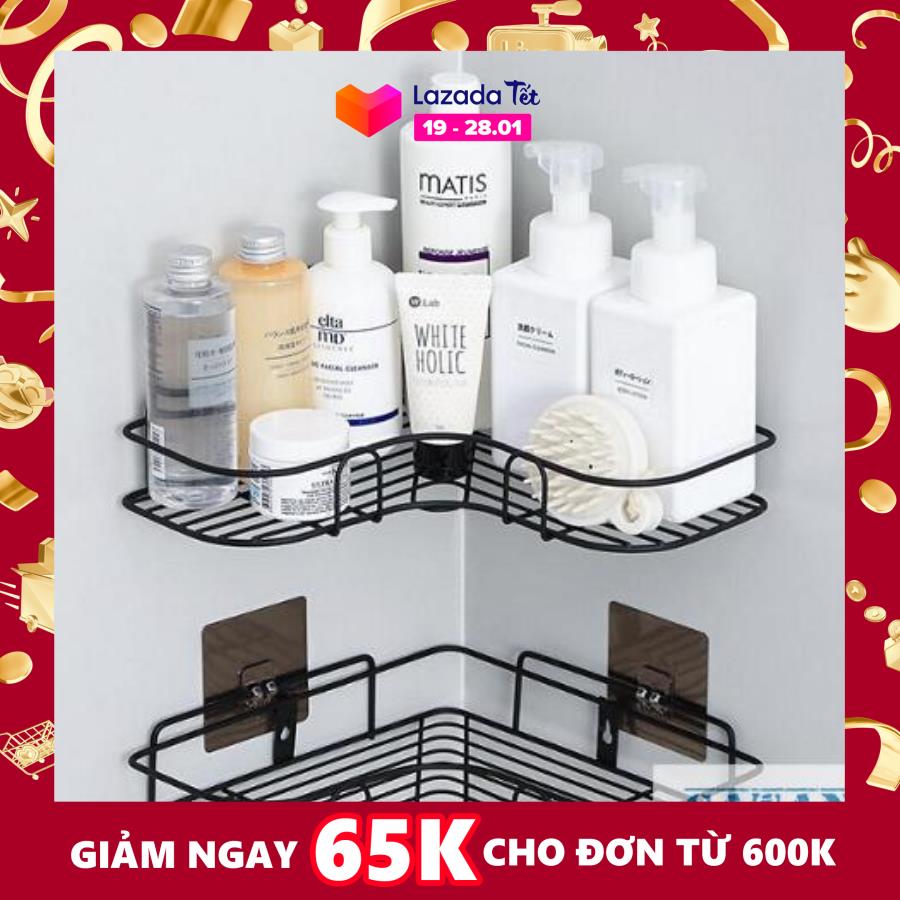 [HCM]KỆ GÓC ĐA NĂNG Kệ bằng sắt siêu chắc chắn phụ kiện lý tưởng cho phòng tắm nhà bếp cực kỳ tiện dụng GD231-KNTGocLL