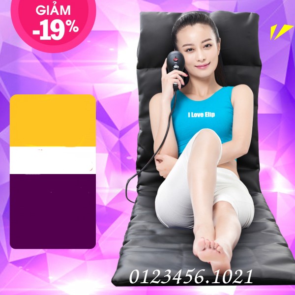 Nệm massage toàn thân thư giãn mọi lúc mọi nơi ( KỀM GỐI KÊ ĐẦU )