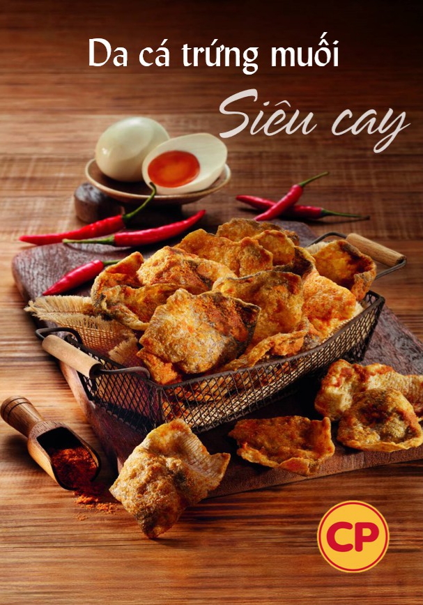 Da Cá Trứng Muối Siêu Cay CP 100G