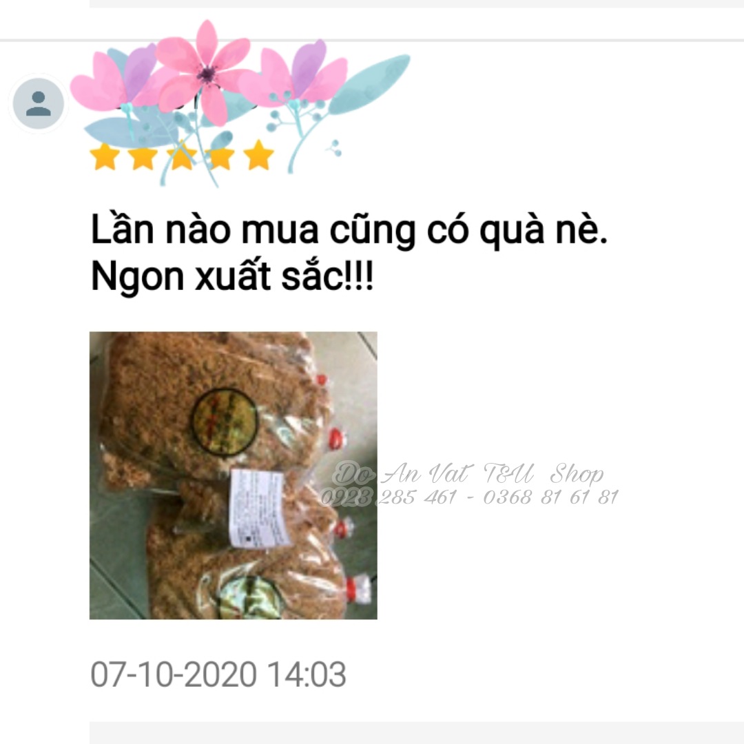 [HCM]250gr - Cơm Cháy Siêu Chà Bông - Loại Cay