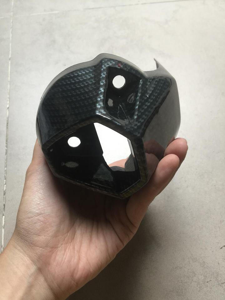 Chụp đít pô Cacbon Winner 150