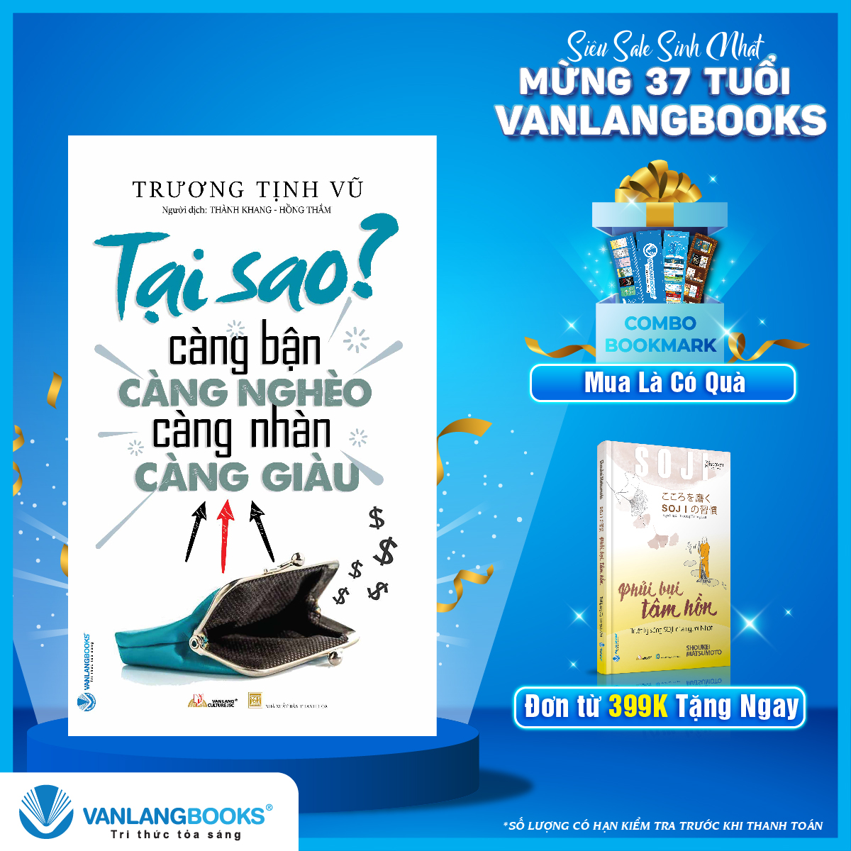 Sách - Tại sao càng bận càng nghèo càng nhàn càng giàu-Vanlangbooks