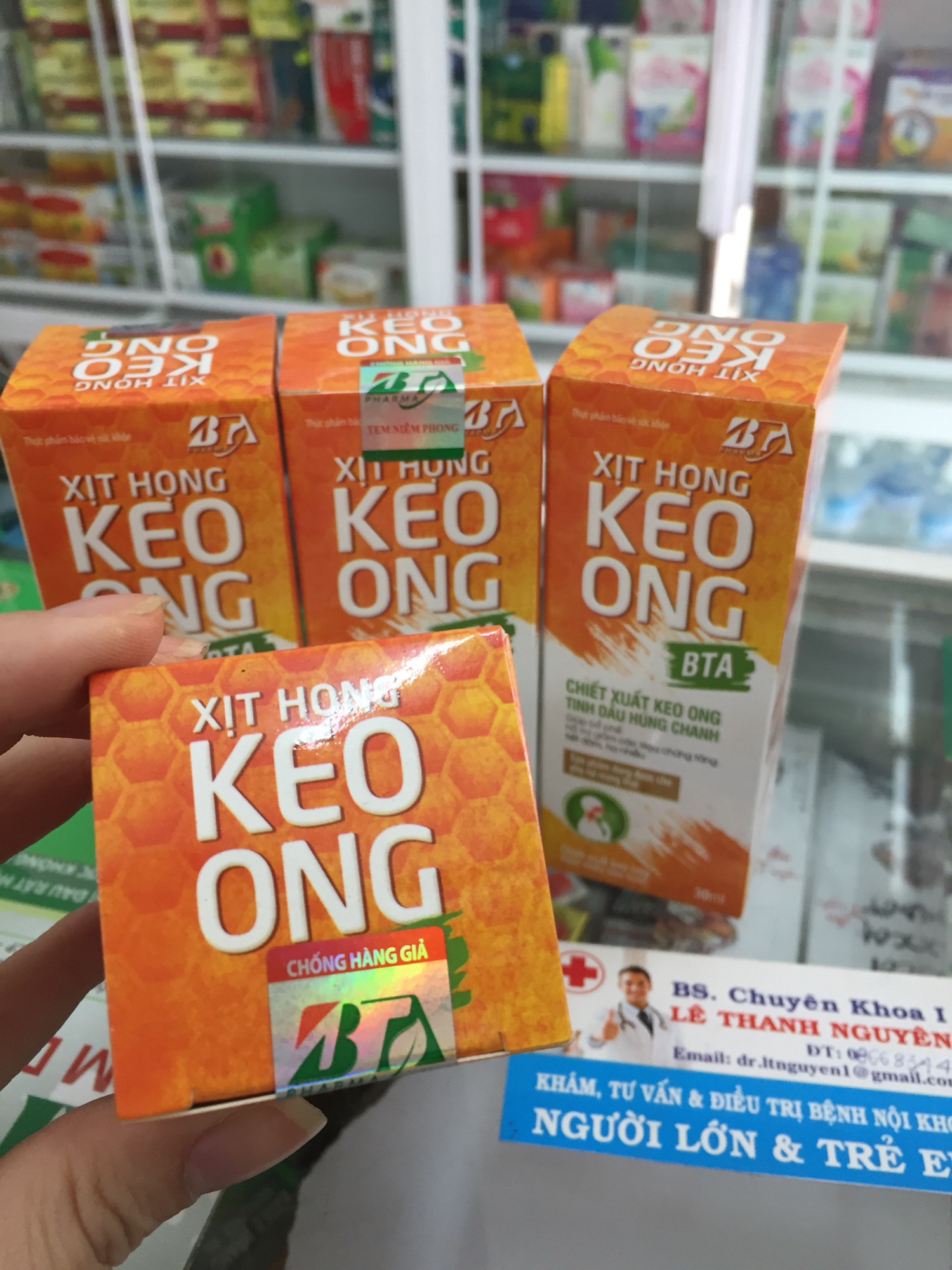 [HCM]✅(chính hãng)Xịt họng Keo ong BTA-bảo vệ hô hấp bé