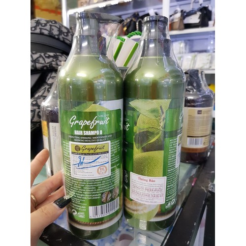 CẶP DẦU GỘI XẢ BƯỞI GRAPEFRUIT DUNG TICH 850ML