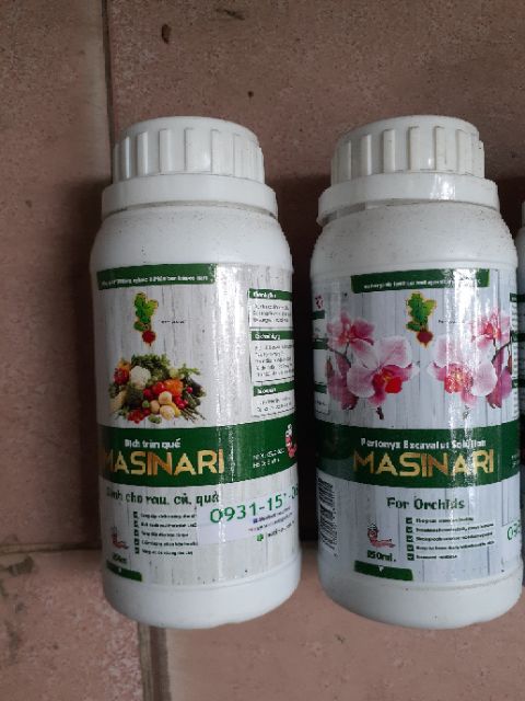 Dịch trùn quế cao cấp MASINARI chai 250ml