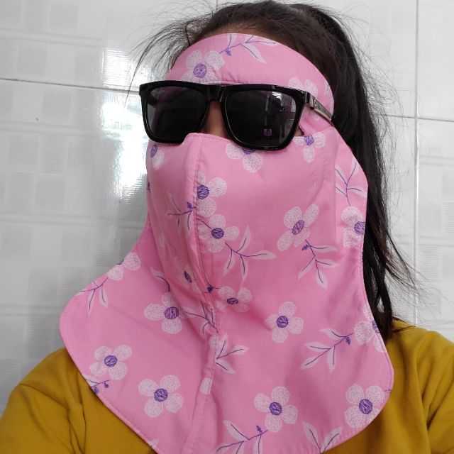 Khẩu trang yếm Ninja lớn che chán
