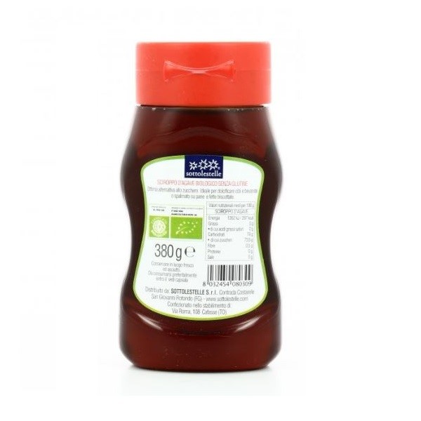 siro cây thùa hữu cơ Sottolestelle 380g