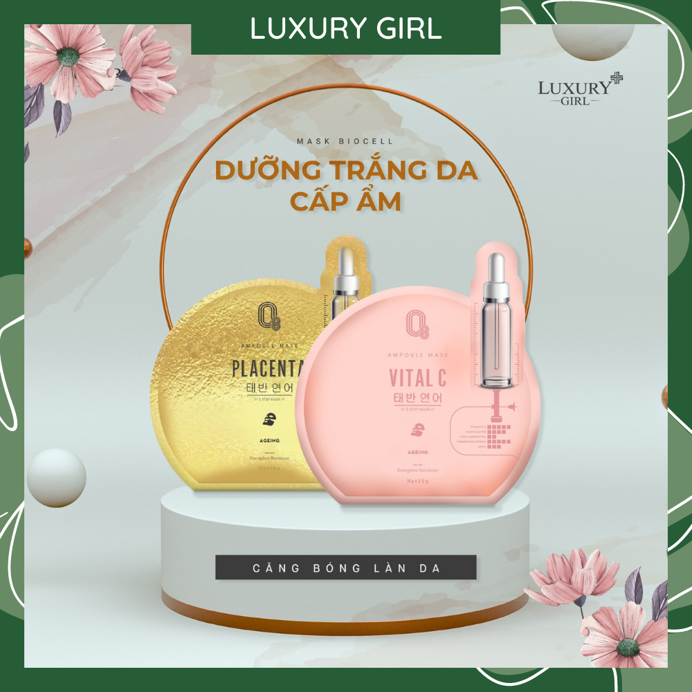 Mặt Nạ Dừa Biocell O8 Luxury Girl ( 1 miếng nạ)