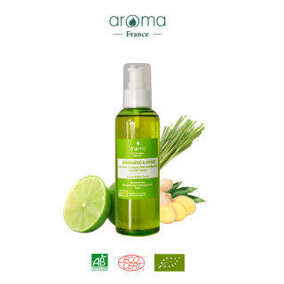 Dầu Massage Body Sả Chanh & Gừng Aroma - Lemongrass & Ginger Body Oil thumbnail